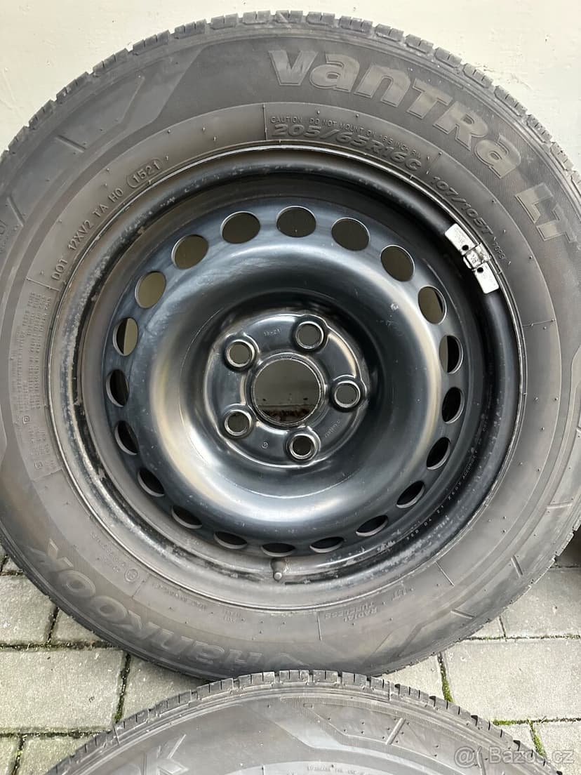 205/65/16C /originál sada Volkswagen T5,T5.1 ,T6,T6.1