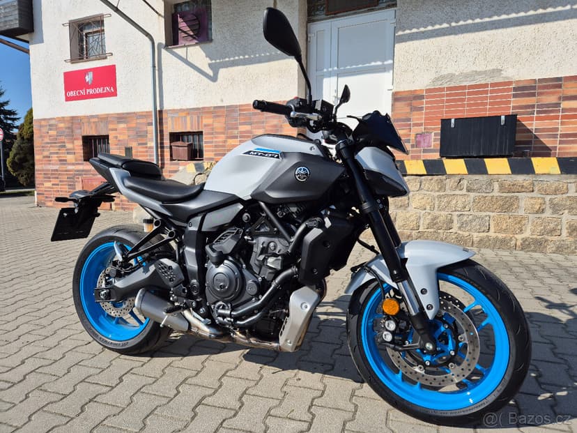 Prodám Yamaha MT-07 Y-AMT Ice Storm , r. v. 2025, ABS, 990km