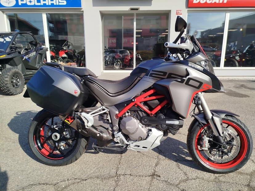Ducati Multistrada 1260 S Grand Tour, ČR, Servis, Výfuk