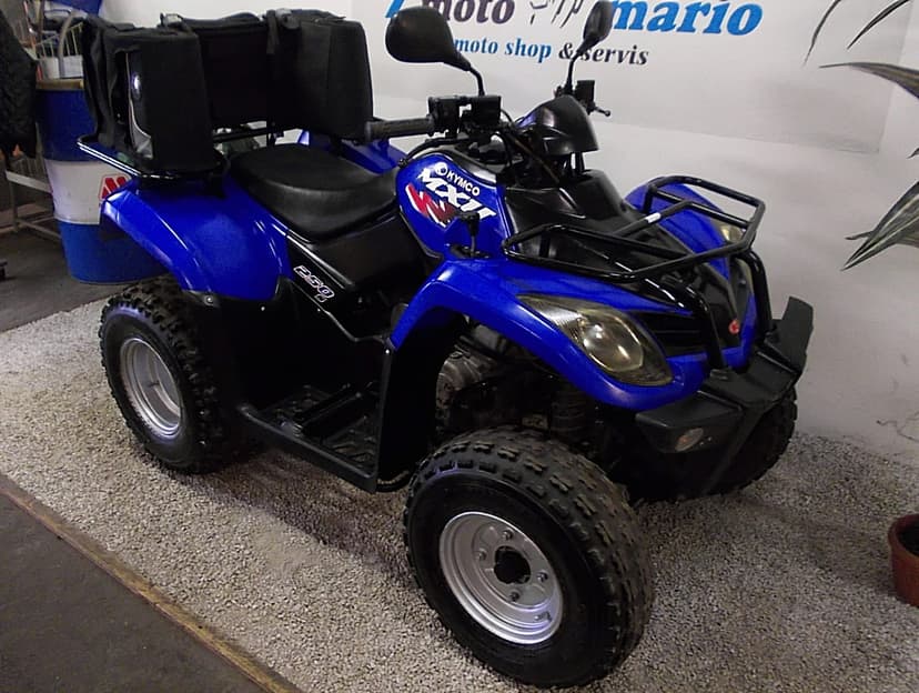 Kymco MXU 250 S Kufr, Kardan-Redukce Servisováno