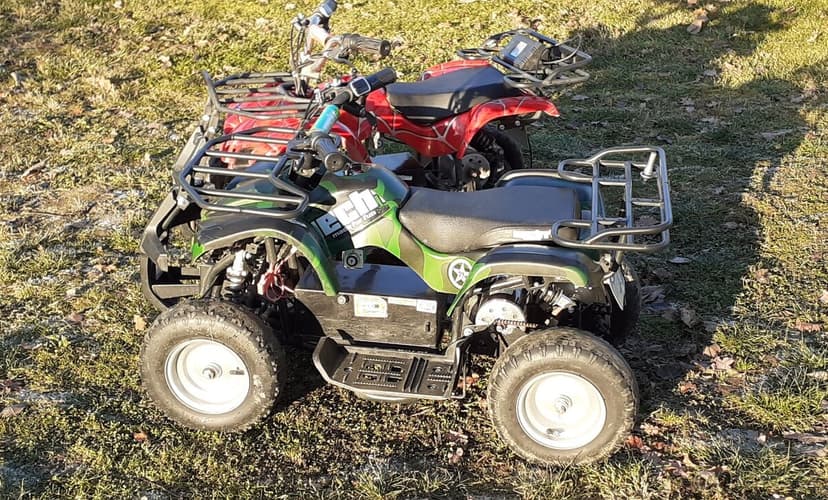 2 x elektrická čtyřkolka ATV