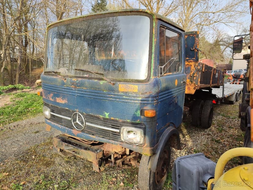 Mercedes LPK 811 sklápěč rok 1973