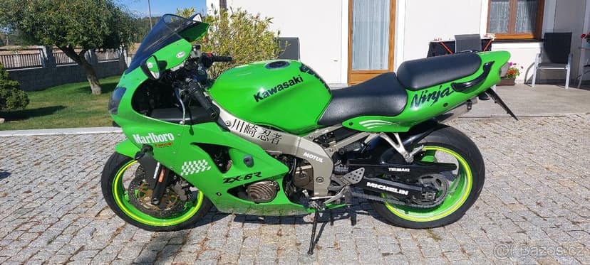 Kawasaki ZX6-R Ninja 636ccm r.v.2002