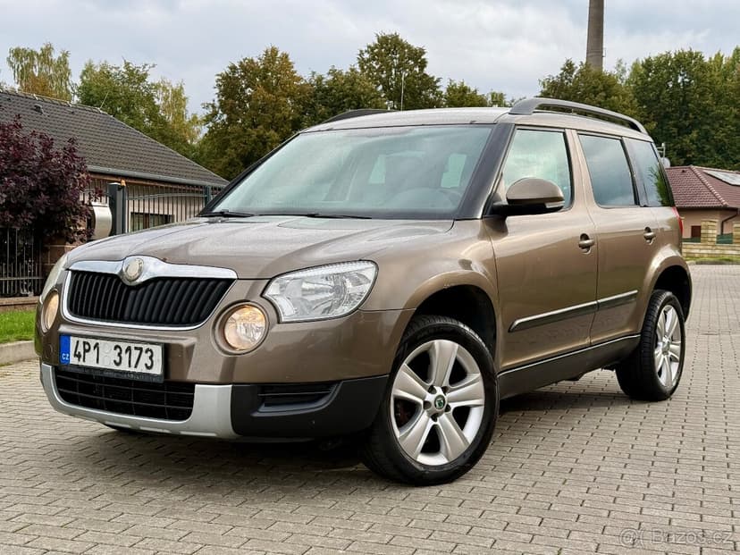 Škoda Yeti 2.0 TDi 103kW 4x4, tažné, výhřev, klima