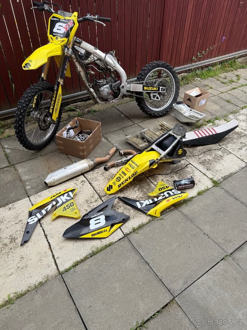 suzuki rmz 450 2014 Nahradní díly