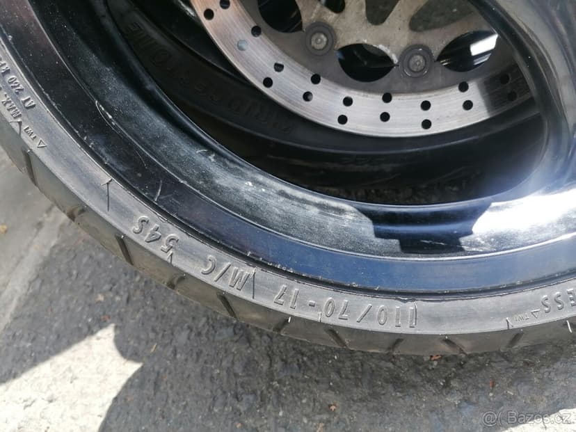 Prodám kola = gumy na super moto R17