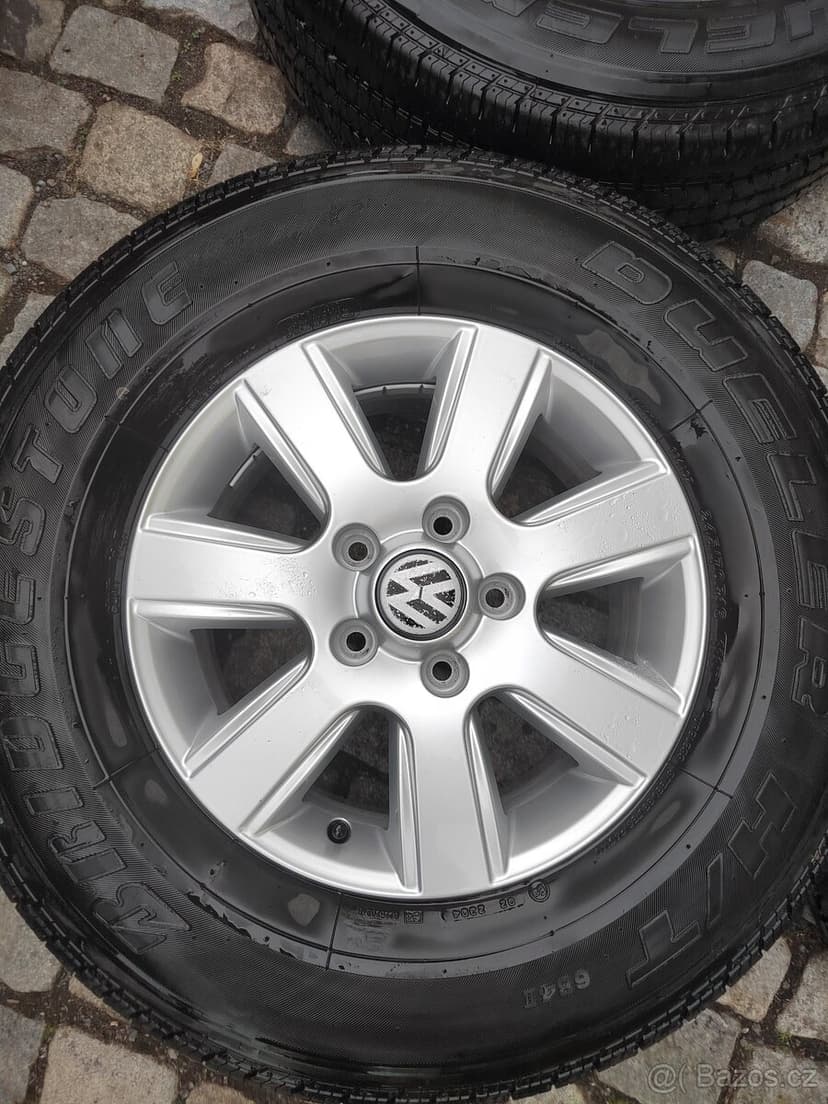 Prodám zánovní orig alu 16 Vw Amarok 5x120 ET 52