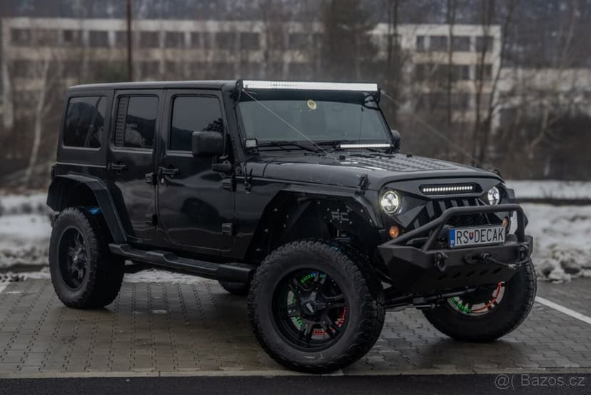 Jeep Wrangler Unlimited JK 3.6 V6 USA dovoz, 4x4, 4‑dverový