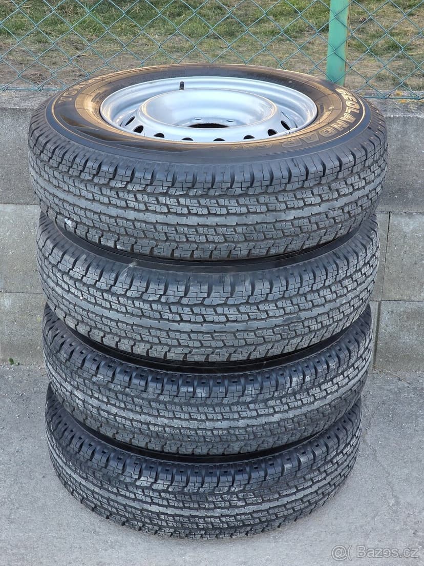 D-max 4ks plechových kol 6x139,7 205R16C