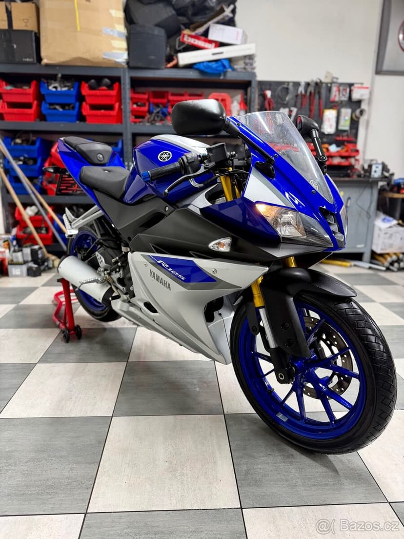 Yamaha YZF-R125 2015 23000KM TOP STAV ZÁRUKA