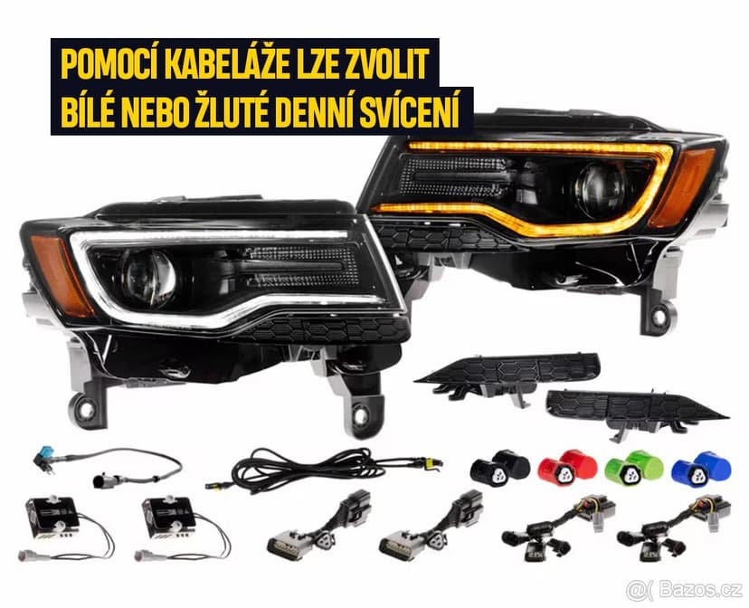 Světla na Jeep Grand Cherokee 2011-2013