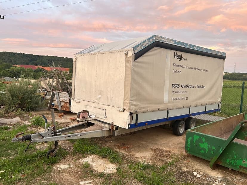 Vozík na přepravu automobilů alu 2700kg