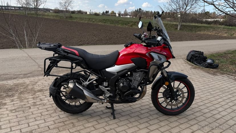 Honda CB500X, r. v. 2020, 21 050 km, bohatá výbava