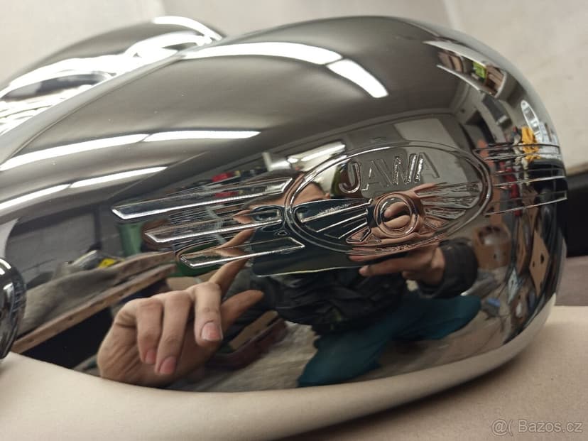 Nádrže Jawa - chrom