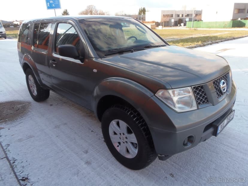 Nissan Pathfinder 2.5 DCi 4x4 manuál redukce tažné 3t