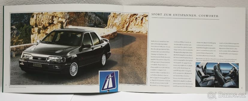 Prospekt Ford Sierra 4x4 Cosworth (1992)
