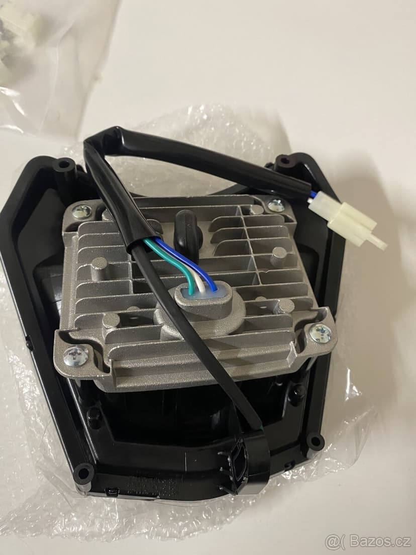 KTM EXC maska + LED světlo, nové s homologací