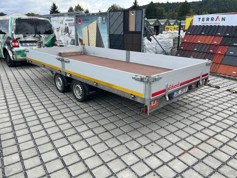 Přívěsný brzděný vozík EDUARD 2700Kg odpočet DPH