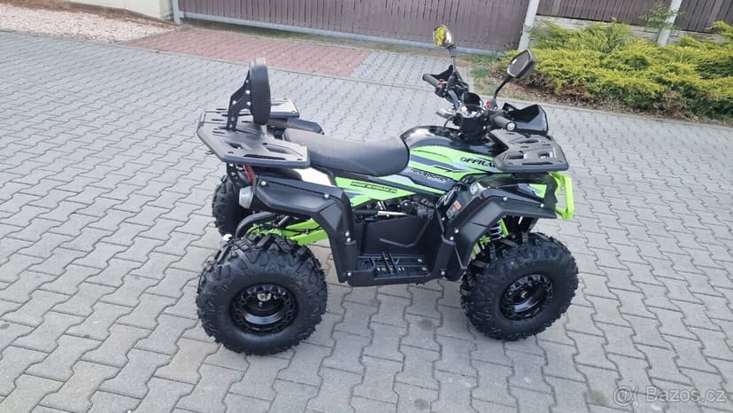 Dětská čtyřtaktní čtyřkolka ATV RockRider 125ccm zelena
