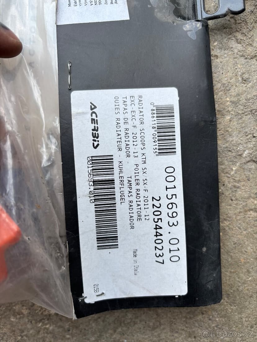 Plasty a polepy Ktm 2011-2013