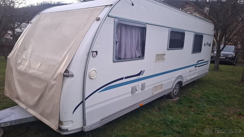 Obytný príves, karavan Adria Classica 663 UK (rok 2008)