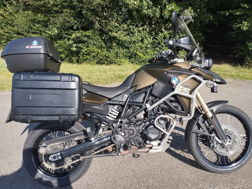 BMW F800GS, 2013, Vario kufry, nové pneu