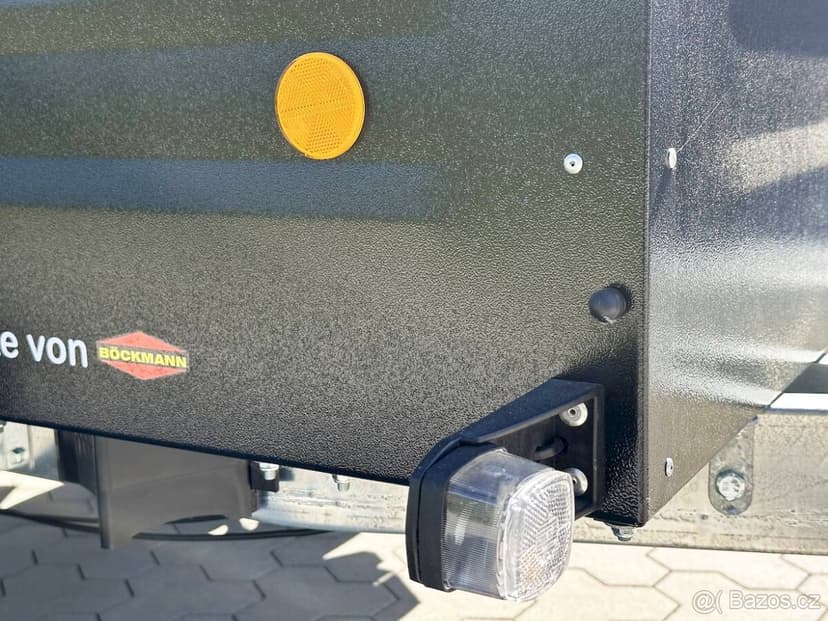 OFFROAD Přívěsný Vozík s Poklopem 1300Kg CAMPING,RYBAŘENÍ