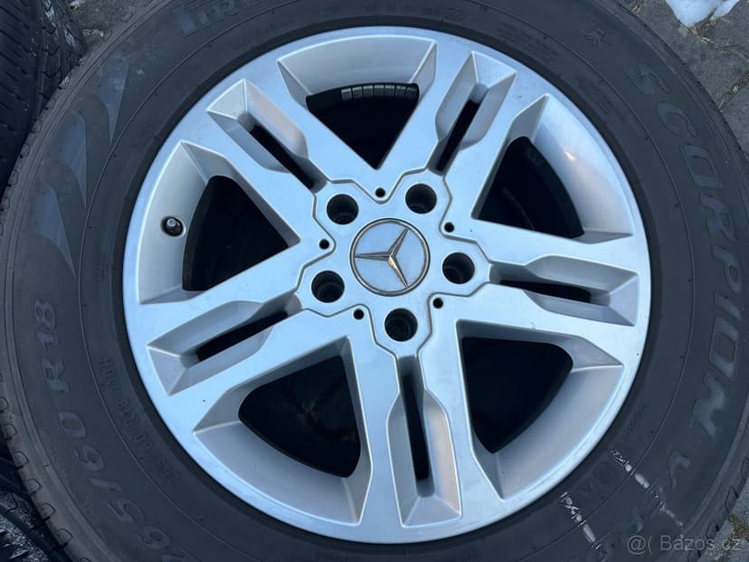 ORIGINÁL ALU MB G Class - 265/60 R18