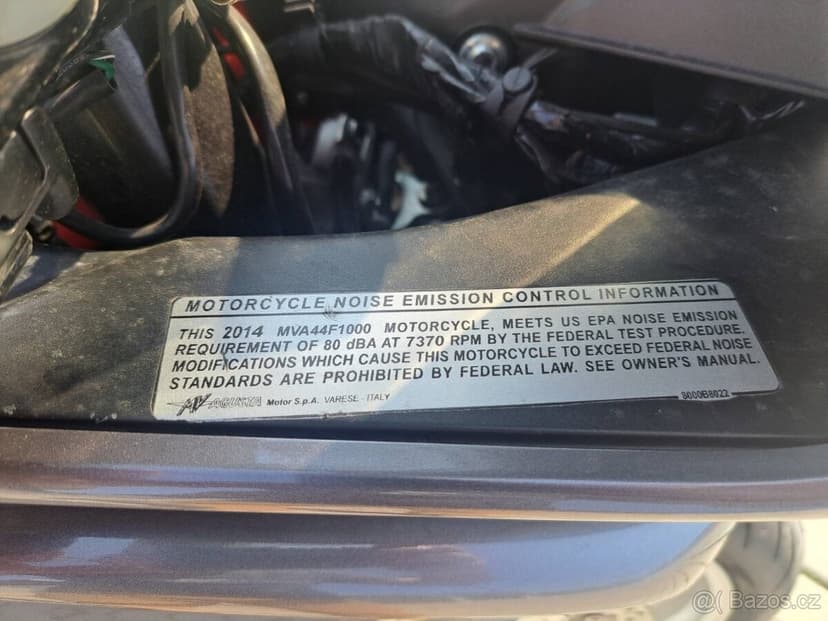 2014 mv Agusta f4 1000 abs