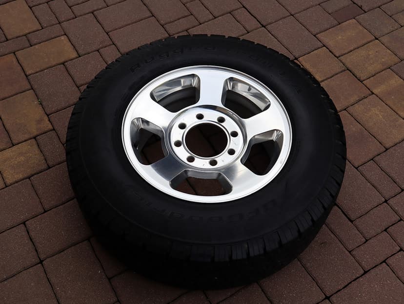 17" 8x165 ALU SADA DODGE RAM 2500 3500 - LEŠTĚNÉ