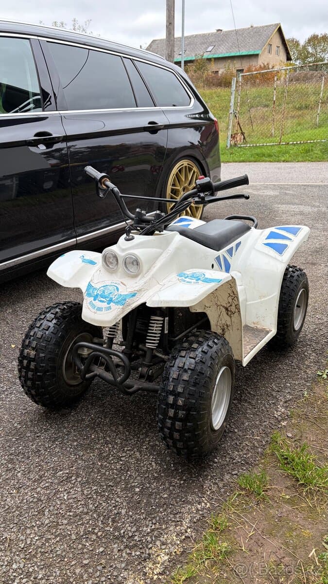 Prodám malou dětskou elektrickou čtyřkolku buzzy 500w