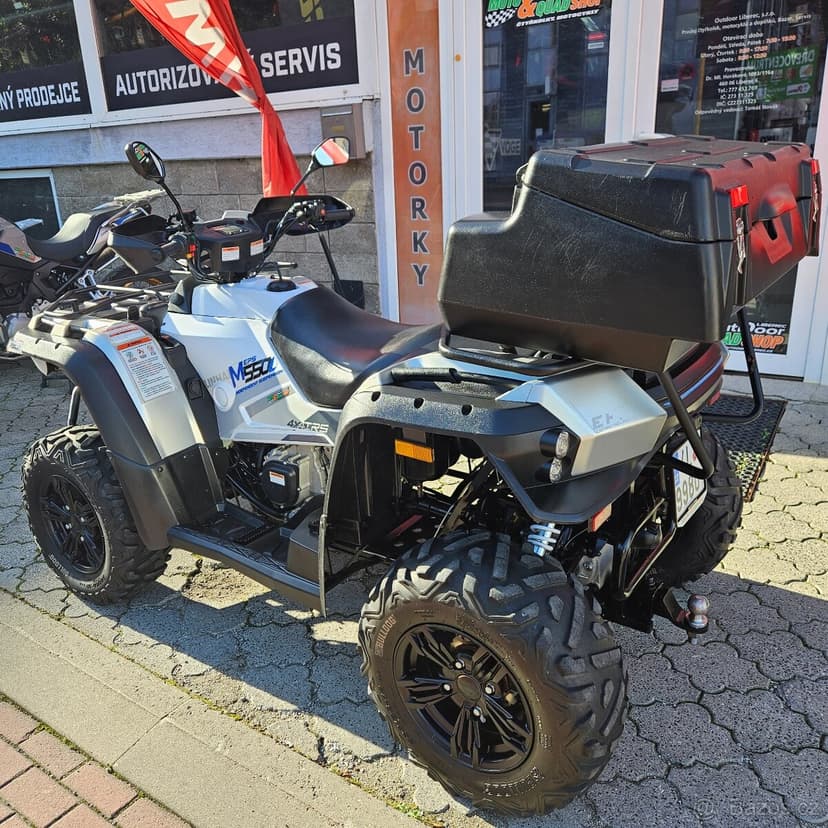 Linhai M550L EFi EPS 4x4,naviják,tažné,zad. kufr