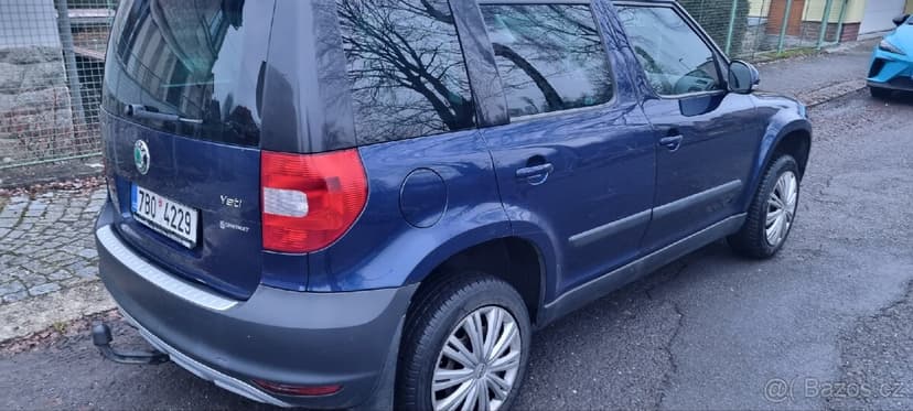 Škoda Yeti 2.0TDi,81KW,4x4,MANUÁL