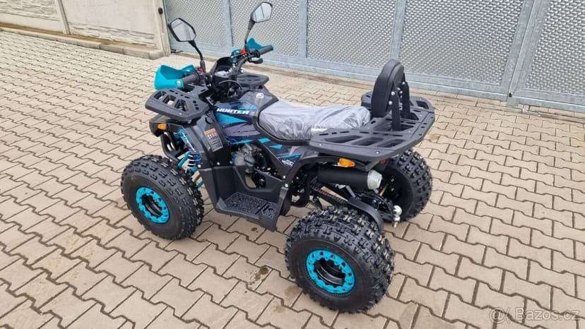 Dětská čtyřtaktní čtyřkolka Hunter II 125ccm modra