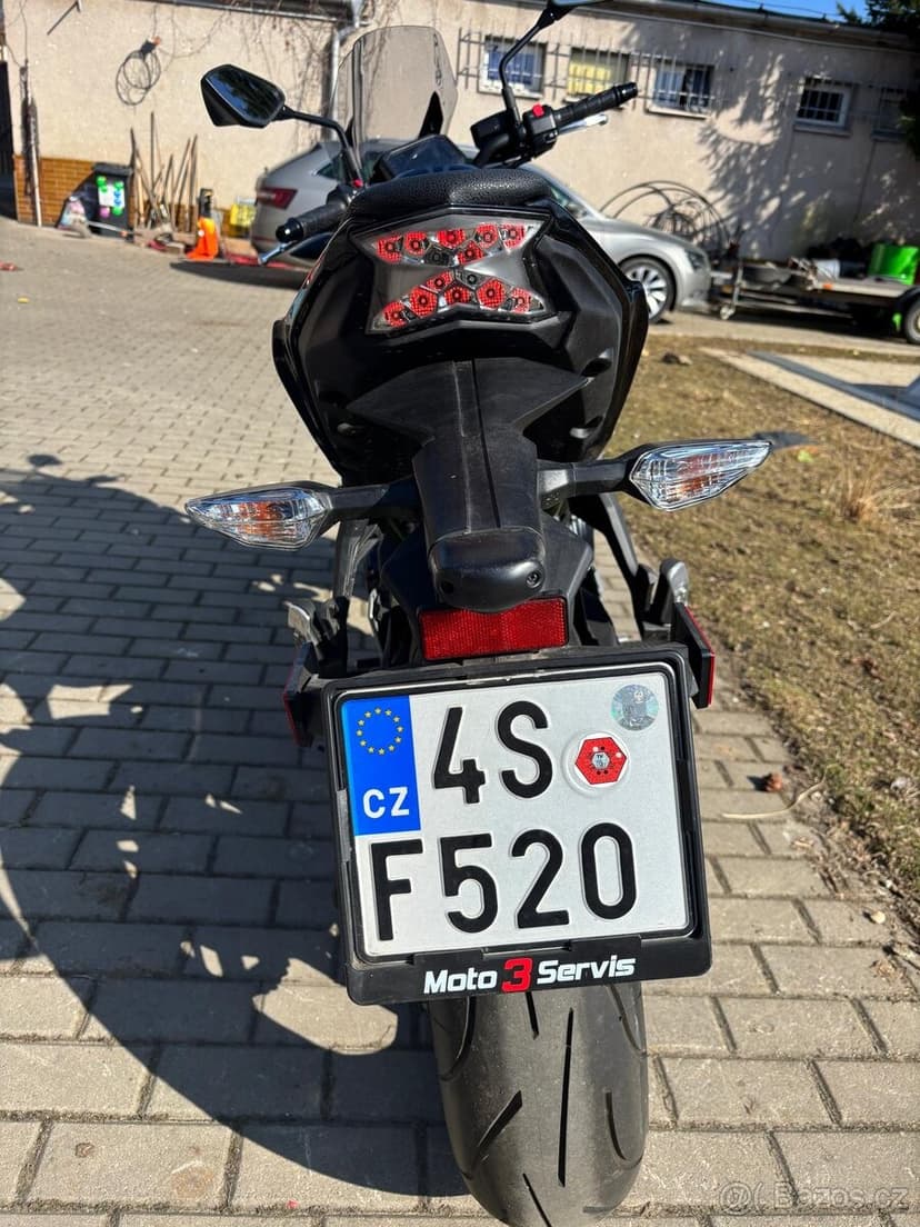 Kawasaki Z650 r.v.2022, původ ČR, 2254km