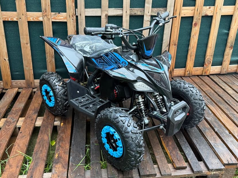 Mini Čtyřkolka 49ccm2T modrá A052