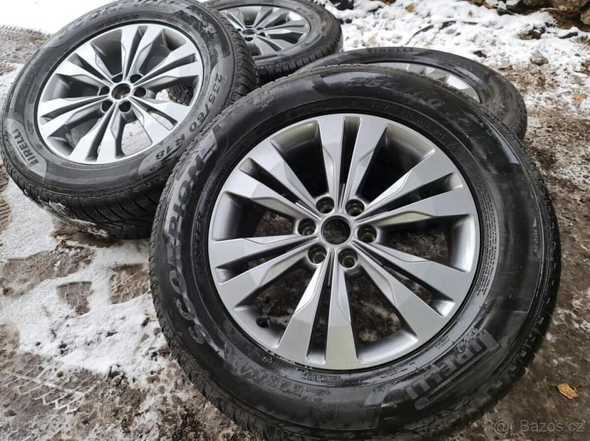 zimní Alu kola Mercedes X-Class W470 – 18" originál sada Pr