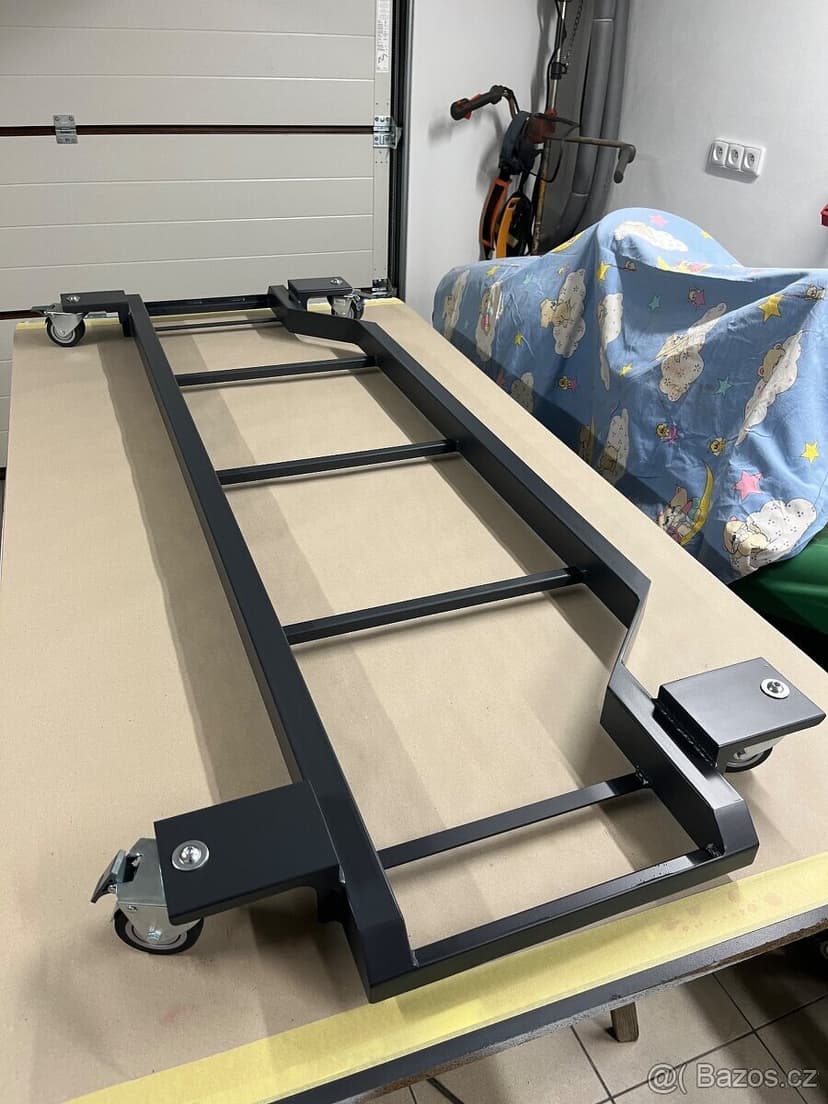 Pojízdný stojan - plošina pod motorku TOP