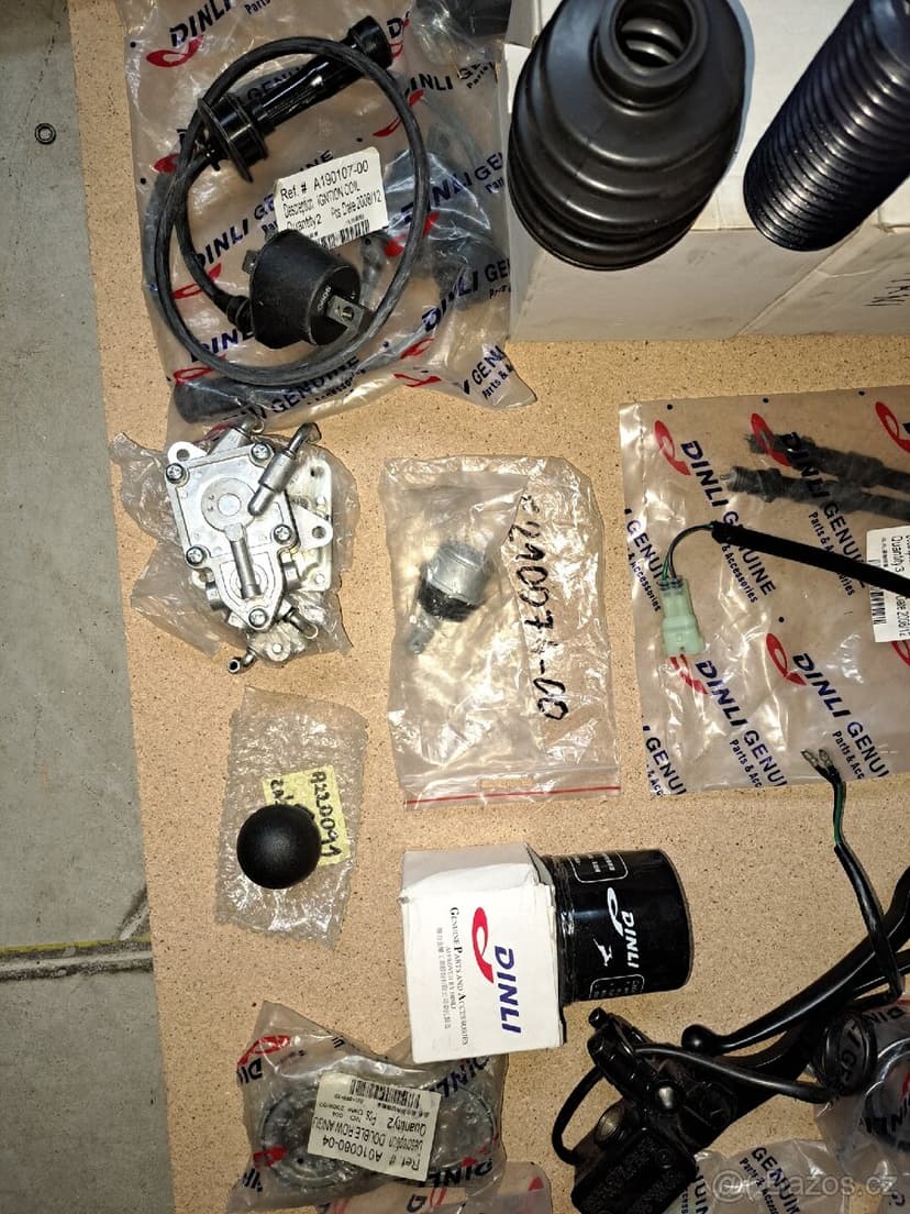 Nové originální díly Dinli