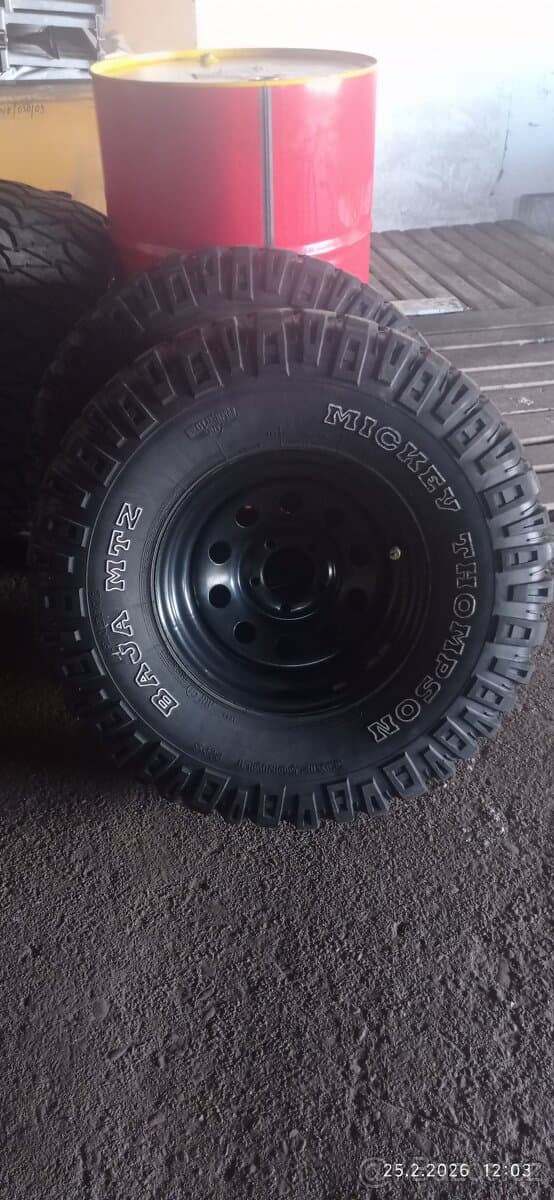 Kompletní kola JEEP Wrangler