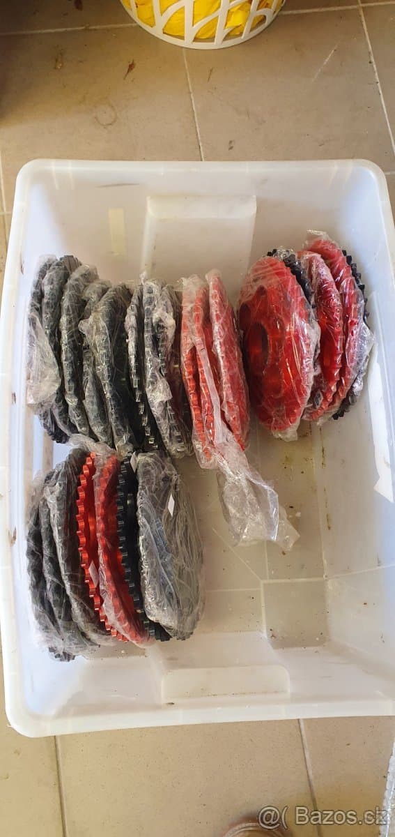 Rozeta, ozubné koleso na Ducati 1098, 1198. Panigale