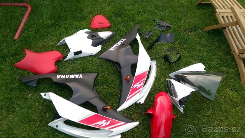 Yamaha R6 2010 kompletní kapoty
