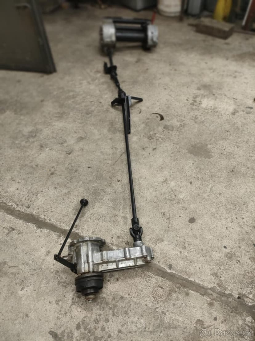 Mechanický naviják Land Rover vč. PTO