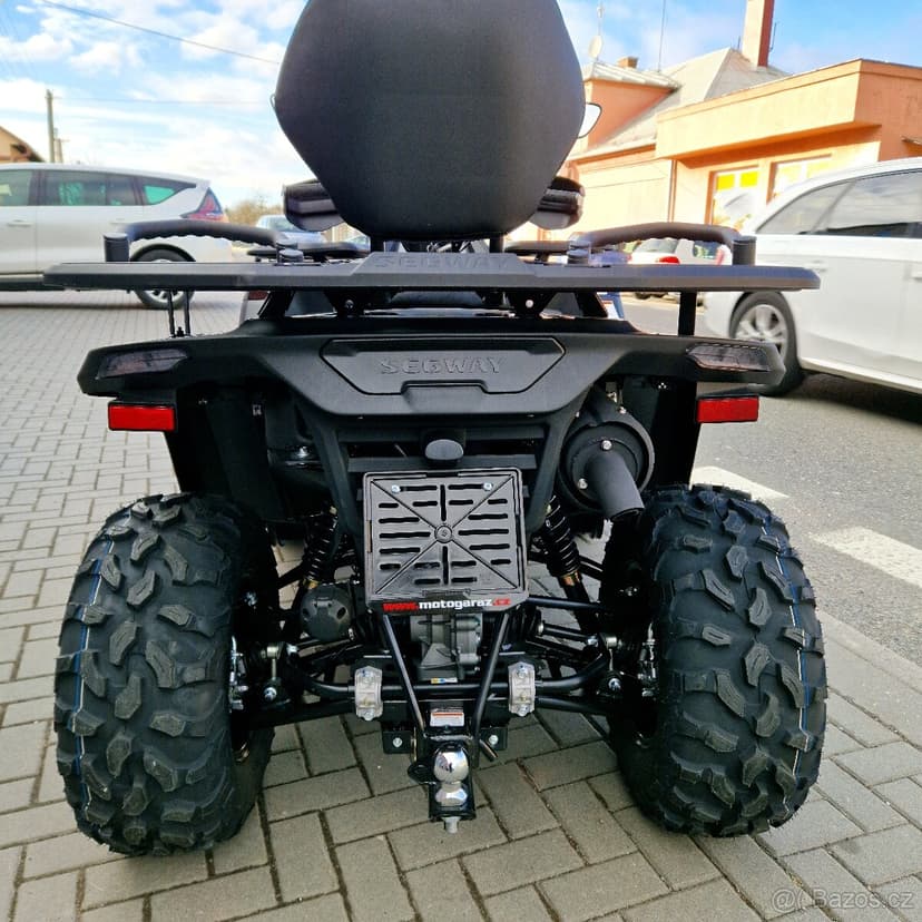 Nová čtyřkolka Segway AT5L Green s posilovačem a Bílou SPZ