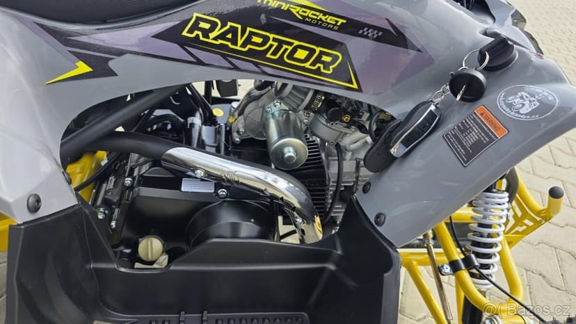 Dětská čtyřtaktní čtyřkolka ATV MiniRaptor 110ccm, 4T,