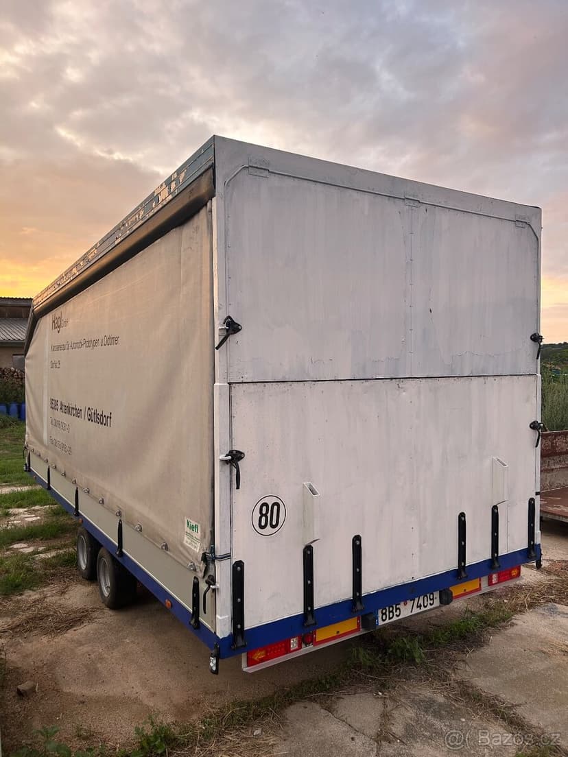 Vozík na přepravu automobilů alu 2700kg