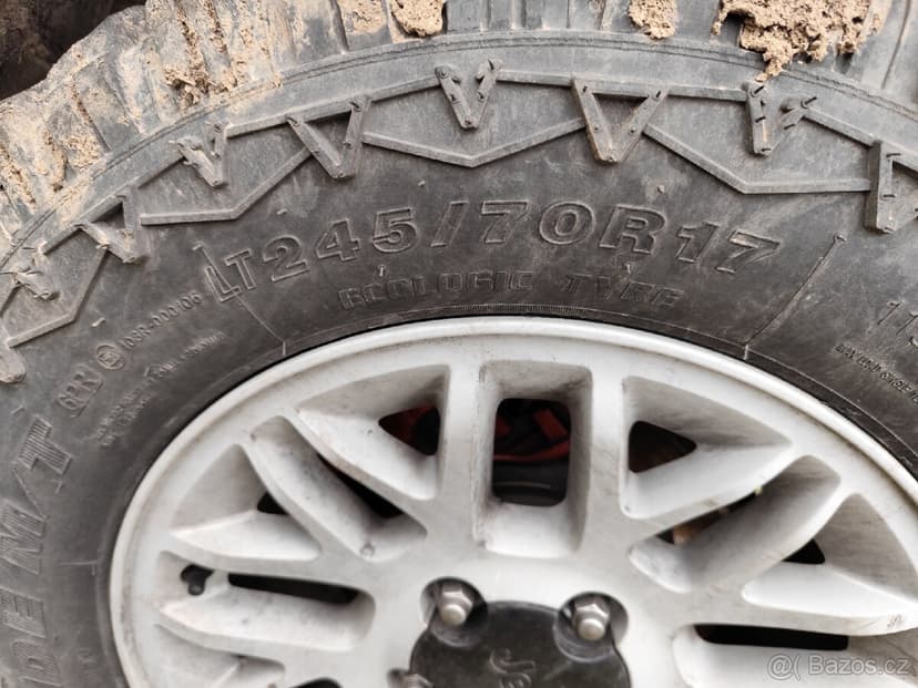 Aul disky Jeep 5x127 offroad pneu 245/70R17
