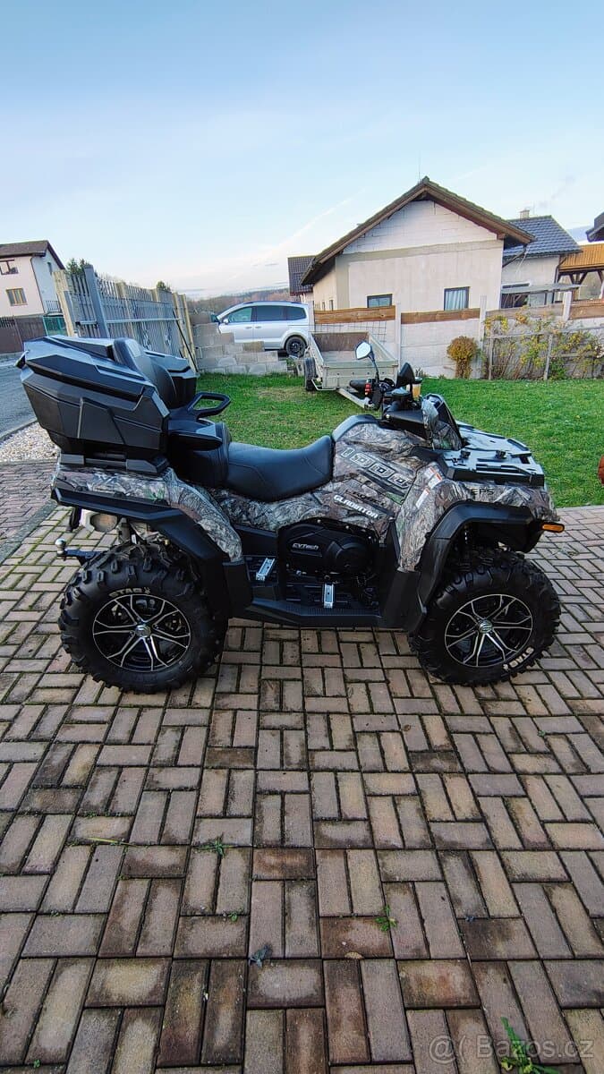 CF MOTO x1000 EPS, nová radlice na sních