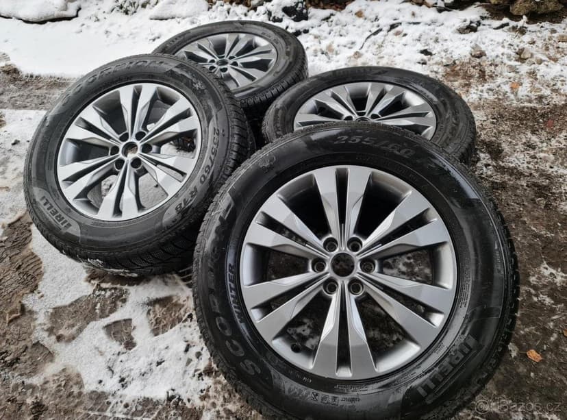 zimní Alu kola Mercedes X-Class W470 – 18" originál sada Pr