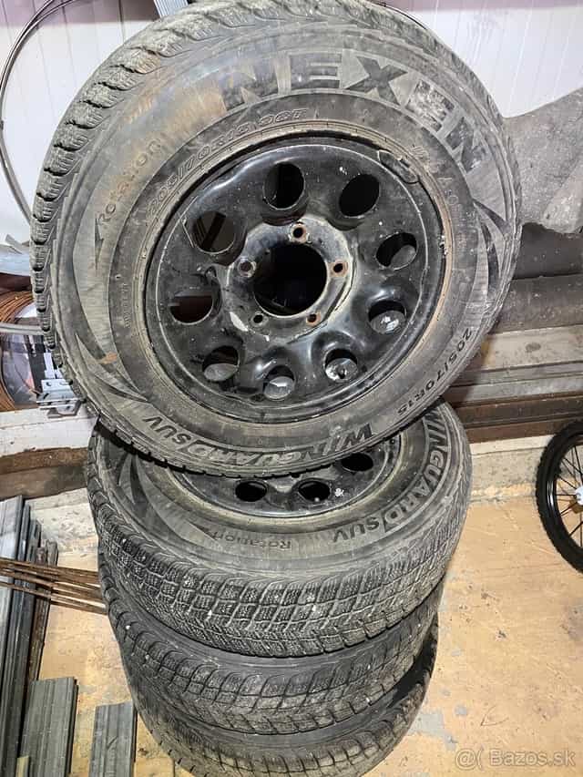 Pneu + disky SUZUKI Samurai, Vitara,...